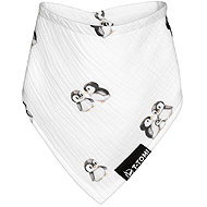 T-TOMI Bio Muslin Spittoon Penguin - Bib