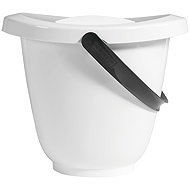 LUMA Bucket with lid Snow White - Diaper pail