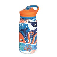 Quokka Thermal Bottle with Pop Kids 445 ml Ocean - Children's Thermos