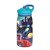 Quokka Thermal Bottle with Pop Kids 445 ml Space - Children's Thermos