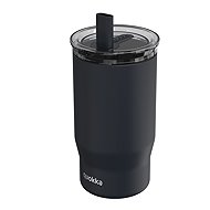 Quokka Mist with straw 720 ml Black - Thermal Mug