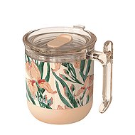 Quokka Wave 260 ml Floral Peach - Thermal Mug