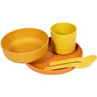 Bo Jungle Dining set 5 pcs CPLA Ochre - Children's Dining Set