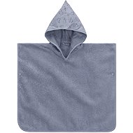 fillikid Dino Poncho blue 59 × 54cm - Children's Bath Towel