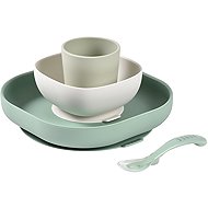 Beaba 4-Piece Set Sage Green / Misty Green - Children's Dining Set