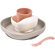 Beaba 4-Piece Set Terracotta / Gazelle - Children's Dining Set