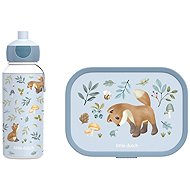 Little Dutch Snack Set (400ml Bottle + Box) Forest Friends - School Set