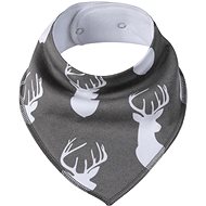 Simed Cotton bib with impermeable PUL layer - Deer - Bib