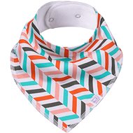 Simed Cotton bib with impermeable PUL layer - Fish bone - Bib