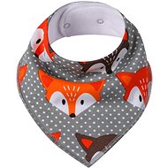 Simed Cotton bib with impermeable PUL layer - Fox - Bib