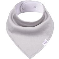 Simed Cotton bib with impermeable PUL layer - Grey - Bib