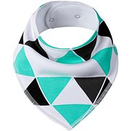 Simed Cotton bib with impermeable PUL layer - Triangle - Bib