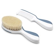 Nuvita Hair Brush Set Powder Blue - Comb