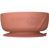 Everyday Baby silikonová miska s přísavkou Nature Red - Children's Bowl