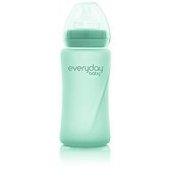 Everyday Baby fľaša sklo 240 ml Mint Green - Dojčenská fľaša
