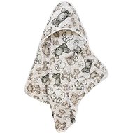 Bomimi Hooded flannel safari towel - Children's Bath Towel