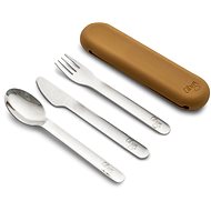 Citron Set příborů s pouzdrem Caramel - Children's Cutlery