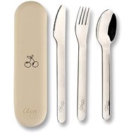 Citron Set příborů s pouzdrem Cream - Children's Cutlery