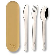 Citron Set příborů s pouzdrem Yellow - Children's Cutlery