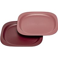 NIP Green Line Plate 2pcs Red - Plate