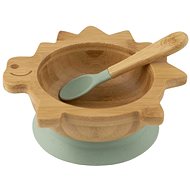 Citron Bowl with suction cup and spoon Dino - Children's Bowl