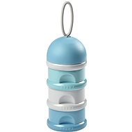 Beaba Kelímky na sušené mléko a svačinu Blue - Food Container Set