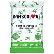 Bamboolove Vlhčené ubrousky z bambusu 10 ks - Baby Wet Wipes