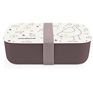Miniland Box na jedlo Natur vtáčik - Desiatový box