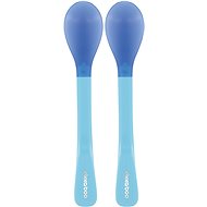 KikkaBoo Lžičky s tepelným senzorem Blue 2 ks - Baby Spoon