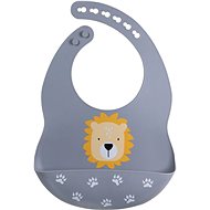 Tryco bib Lion Dusty Blue - Bib