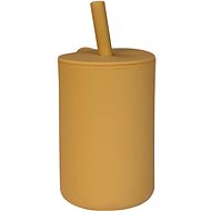 Tryco Glass with straw - Honey Gold - Baby cup