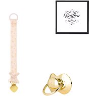 Bjällra of Sweden Pacifier clip and 2 pacifiers - Cosmos baby - Dummy Clip