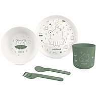 Miniland 5-Piece Dining Set Natur Frog - Children's Dining Set