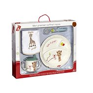 Vulli Moje první jídelní sada žirafa Sophie s motivem ptáčka Kiwi - Children's Dining Set