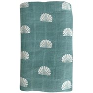 OB Designs Muslin Diaper Shell Print - Ocean - Cloth Nappies