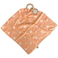 OB Designs Diaper with ring Daisy Print 40 × 40 cm - Peach - Cloth Nappies