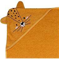 Tryco Blush & Blossom Froté osuška s kapucí Leopard Lenny - Children's Bath Towel