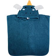 Tryco Blush & Blossom Terry Poncho Dragon Diego - Children's Bath Towel