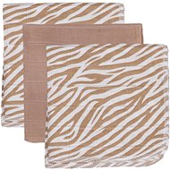 Tryco Blush & Blossom Muslin Facecloth Zebra - Washcloth