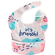 Tiny Twinkle bib with ruffles Let's Brunch - Bib