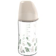 Nip Cherry Green glass bottle 240 ml girl - Baby Bottle