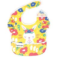 Tiny Twinkle Bryndáček s volánky Yellow Bunny - Bib