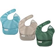 Tiny Twinkle Set 3 ks Slate, Gray, Olive - Bib