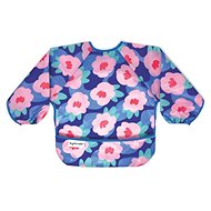 Tiny Twinkle Long Sleeve Bib 6-24 months (S) Blue Floral - Bib