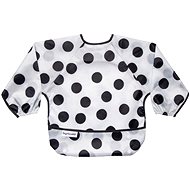 Tiny Twinkle Bib with long sleeves 6-24 months (S) Polka Dot - Bib