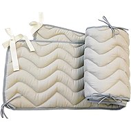 Pinkie Bio Wave Cream - Crib Bumper