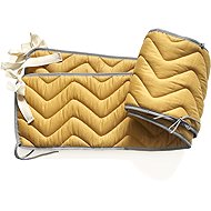 Pinkie Bio Wave Ochre S - Crib Bumper