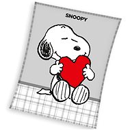 Carbotex Baby fleece blanket Snoopy Love 150 × 200 cm - Blanket