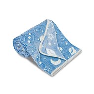 Svitap sleepwell Baby micro plush luminous blanket Universe blue 100 × 150 cm - Blanket