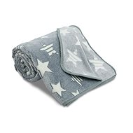 Svitap sleepwell Baby micro plush luminous blanket Stars grey 100 × 150 cm - Blanket